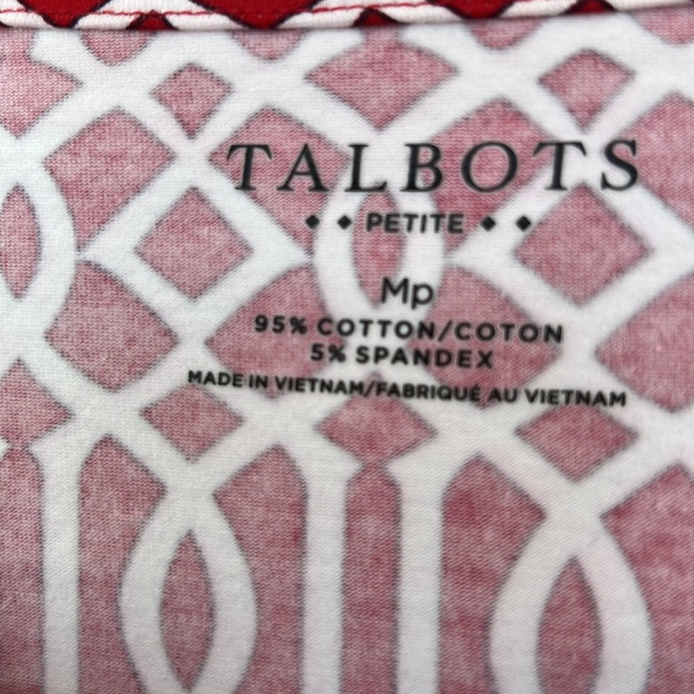 Dynamite, Red And White Patterned Talbot Shirt, M… - image 3